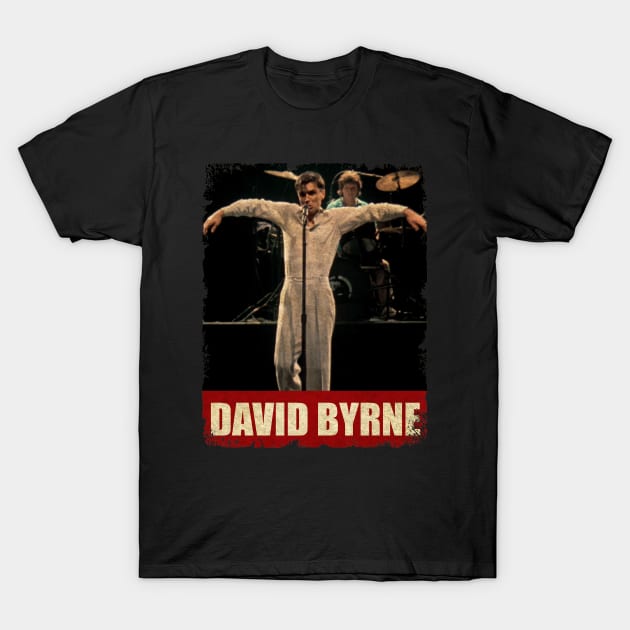 David Byrne - RETRO STYLE T-Shirt by Mama's Sauce